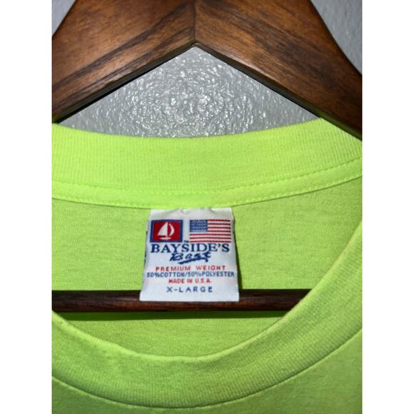 Vintage Denver Debate Shirt Vote Barack Obama Yellow Presidential Tee XL - Picture 5 of 8